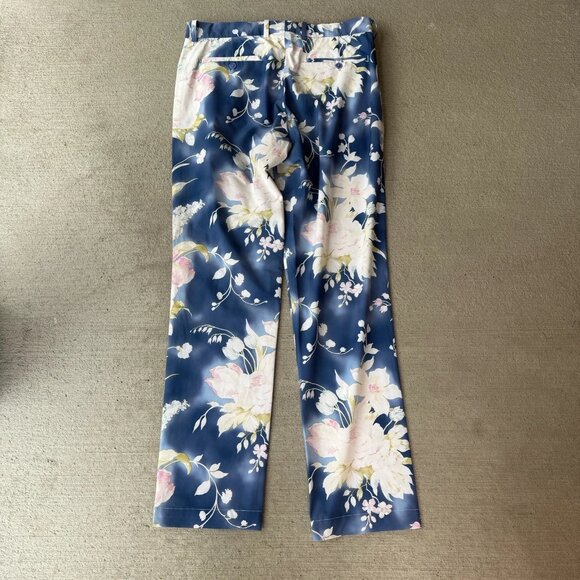 RLX Ralph Lauren Men’s Blue Floral Print Dress Pants Size 31x32 | Modern Fit - Picture 6 of 6